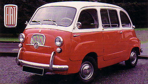 The popularity of the Fiat 600 as well as the need for a larger capacity 