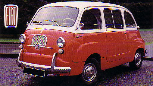 The popularity of the Fiat 600 as well as the need for a larger capacity